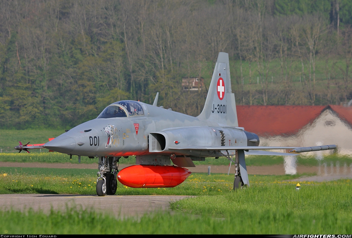 Switzerland - Air Force Northrop F-5E Tiger II J-3001 at Payerne (LSMP), Switzerland