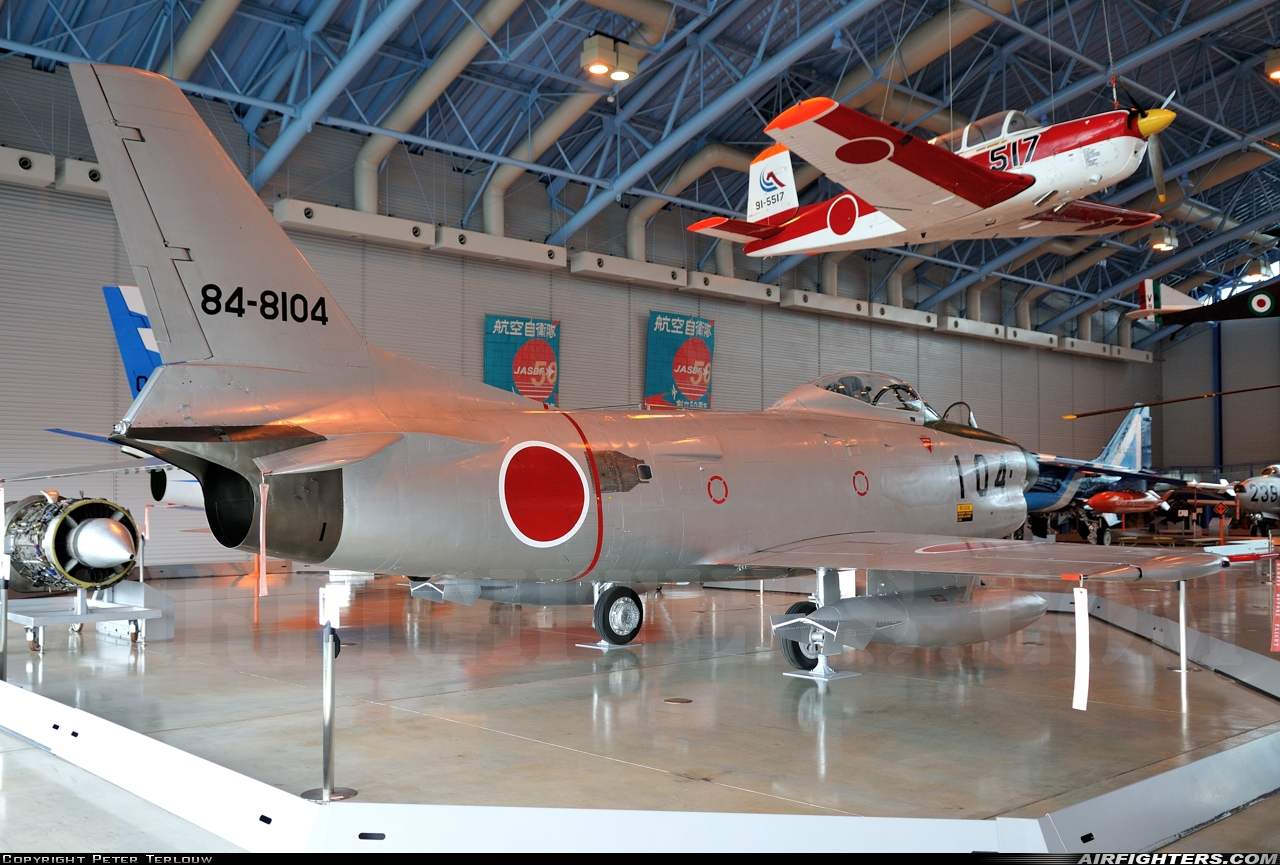 Japan - Air Force North American F-86D Sabre 84-8104 at Hamamatsu (RJNH), Japan