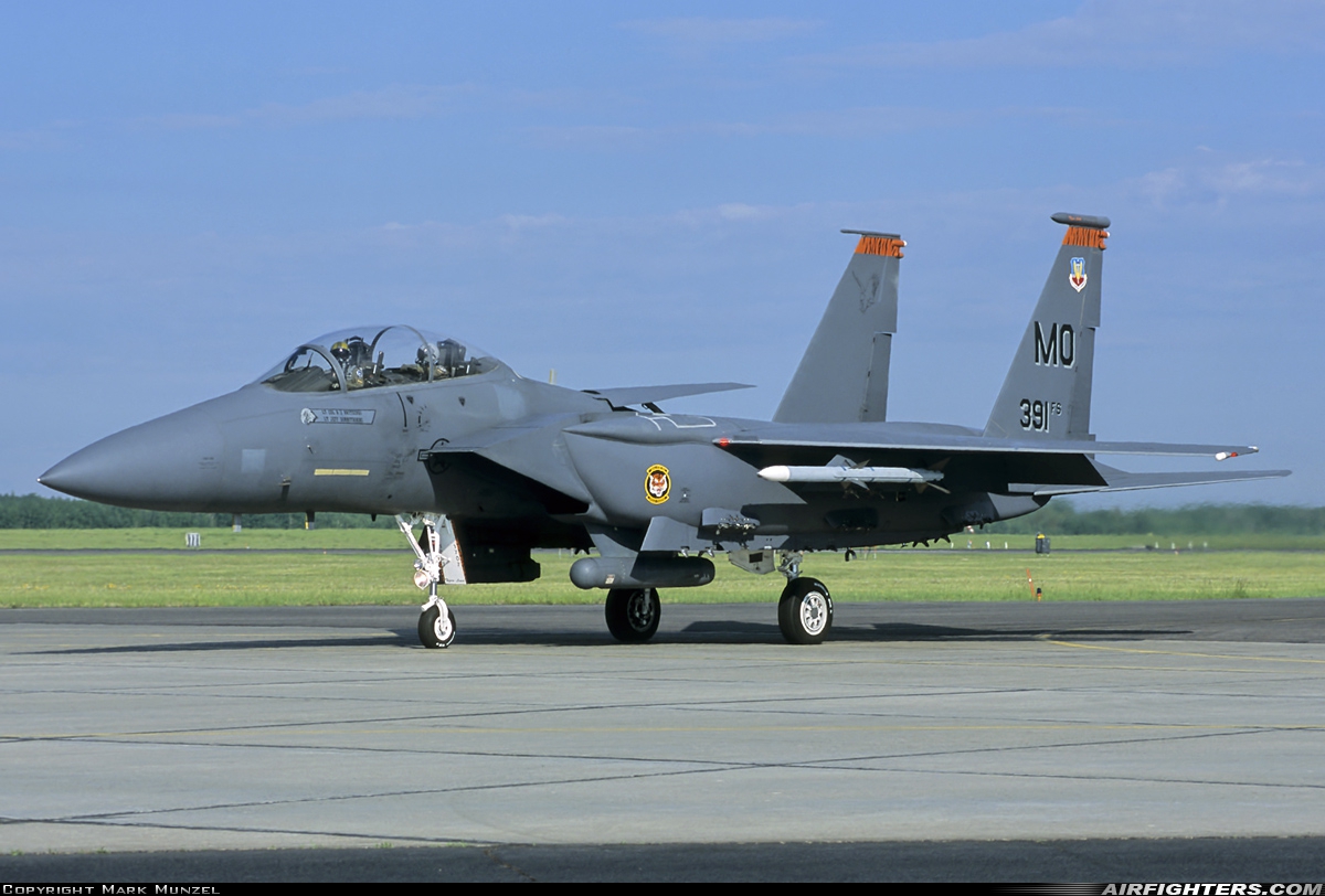 USA - Air Force McDonnell Douglas F-15E Strike Eagle 88-1707 at Cold Lake - CFB Cold Lake (CYOD), Canada