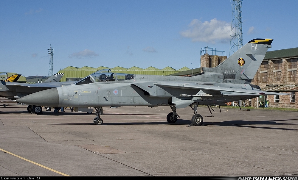 UK - Air Force Panavia Tornado F3 ZE288 at Leuchars (St. Andrews) (ADX / EGQL), UK