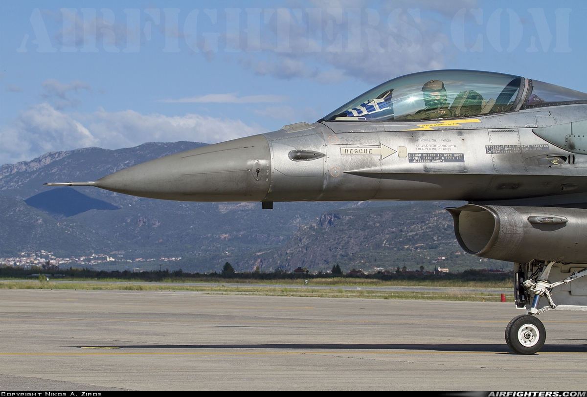 Greece - Air Force General Dynamics F-16C Fighting Falcon 529 at Kalamata (LGKL), Greece