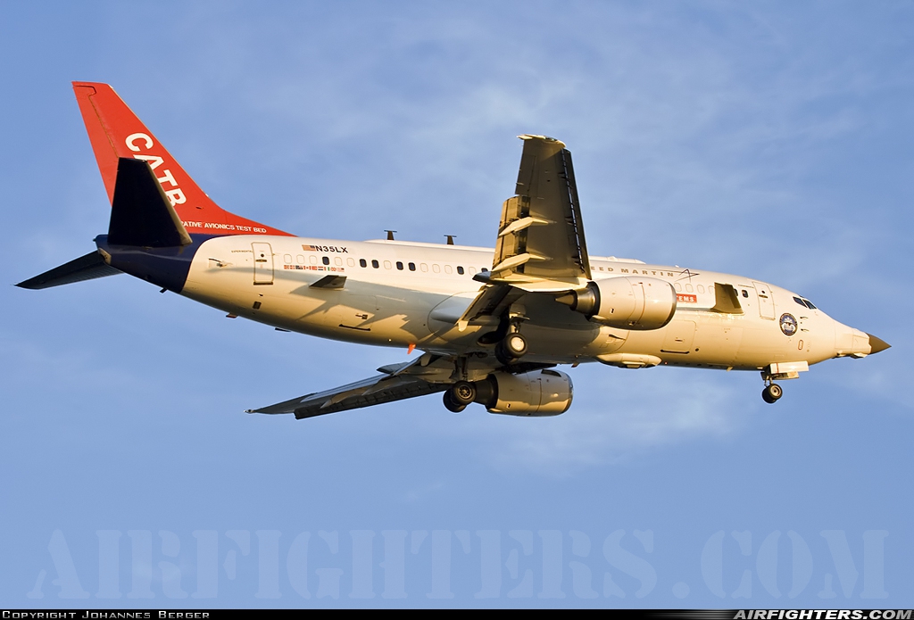 Company Owned - Lockheed Martin Boeing 737-330 CATBird N35LX at Fort Worth - NAS JRB / Carswell Field (AFB) (NFW / KFWH), USA