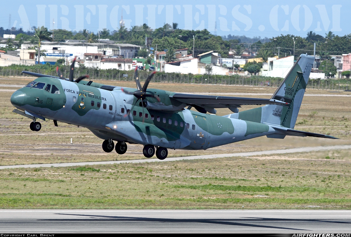 Brazil - Air Force CASA C-105A (C-295) 2806 at Natal - Augusto Severo (NAT / SBNT), Brazil