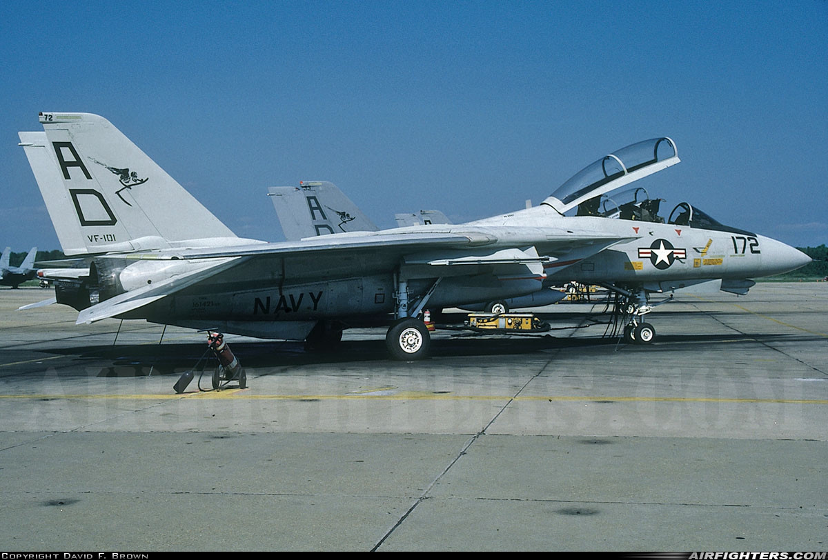 USA - Navy Grumman F-14A Tomcat 161421 at Virginia Beach - Oceana NAS / Apollo Soucek Field (NTU / KNTU), USA