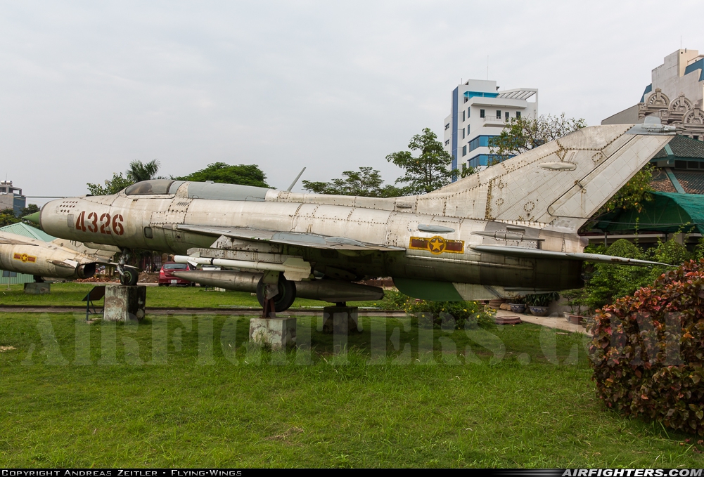 Vietnam - Air Force Mikoyan-Gurevich MiG-21PFL 4326 at Off-Airport - Hanoi, Vietnam