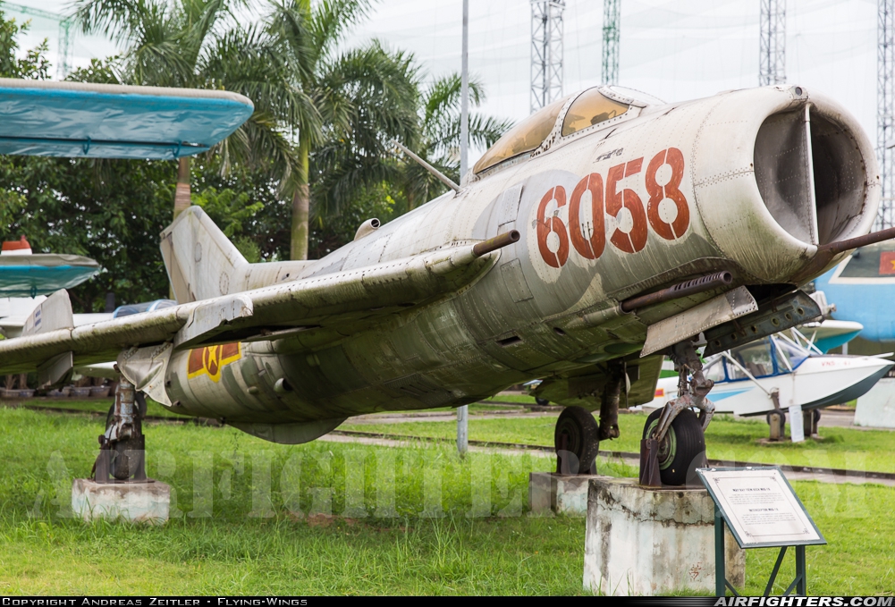 Vietnam - Air Force Shenyang F-6 6058 at Off-Airport - Hanoi, Vietnam