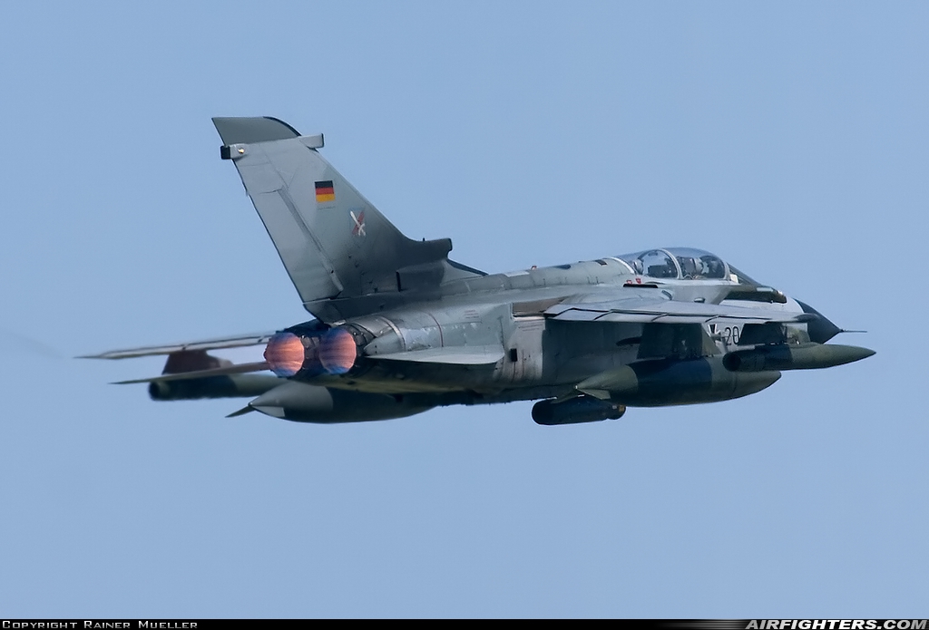 Germany - Air Force Panavia Tornado IDS 43+20 at Rostock - Laage (RLG / ETNL), Germany
