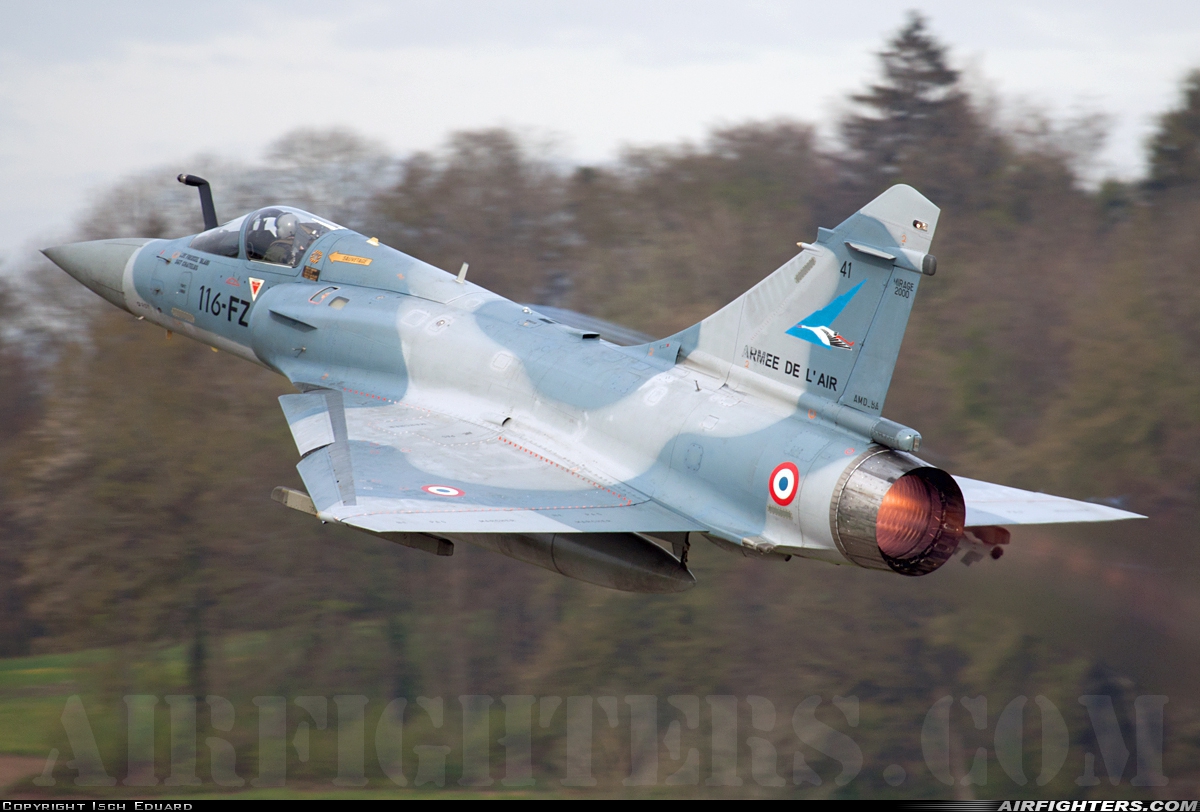 France - Air Force Dassault Mirage 2000-5F 41 at Payerne (LSMP), Switzerland