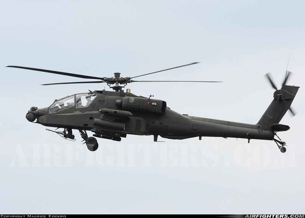 Netherlands - Air Force Boeing AH-64DN Apache Longbow Q-08 at Uden - Volkel (UDE / EHVK), Netherlands
