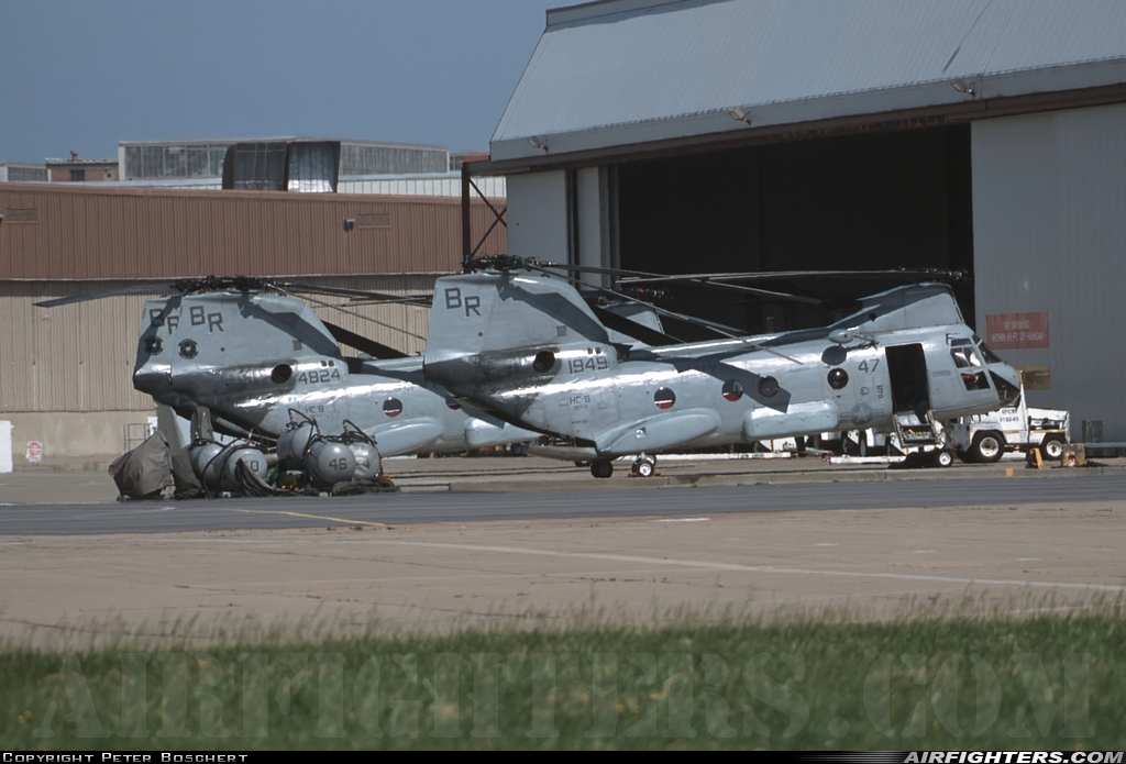 USA - Navy Boeing Vertol HH-46D Sea Knight (107-II) 151949 at Norfolk - Norfolk NAS / Chambers Field (NGU / KNGU), USA
