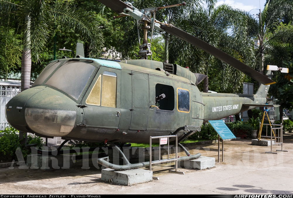 Vietnam - Air Force Bell UH-1H Iroquois (205) 69-15753 at Off-Airport - Ho Chi Minh City, Vietnam
