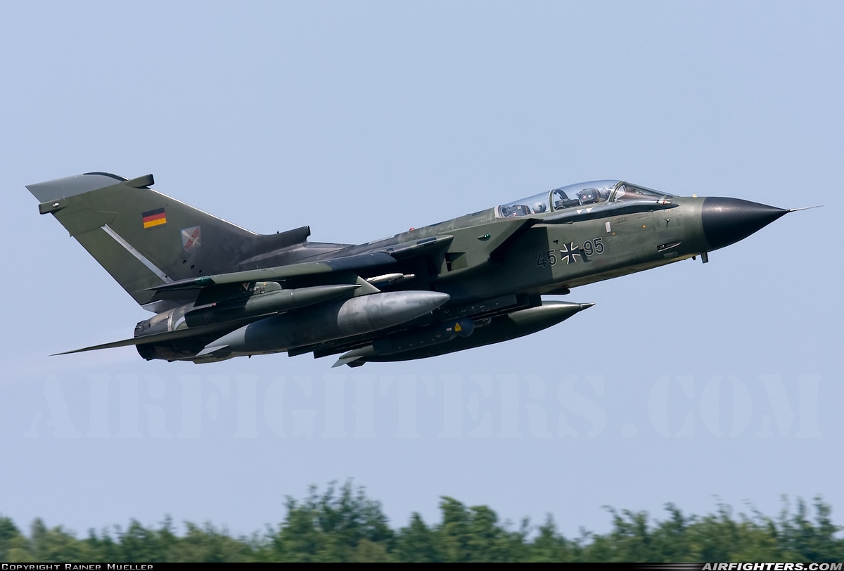 Germany - Air Force Panavia Tornado IDS 45+95 at Rostock - Laage (RLG / ETNL), Germany