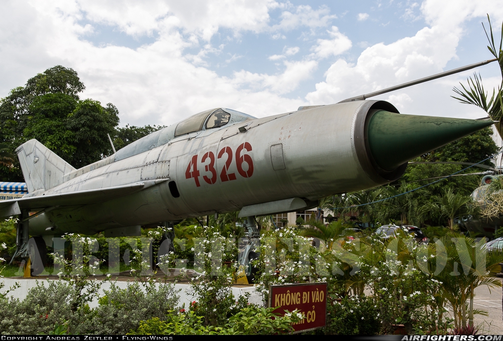 Vietnam - Air Force Mikoyan-Gurevich MiG-21PFL 4326 at Off-Airport - Ho Chi Minh City, Vietnam