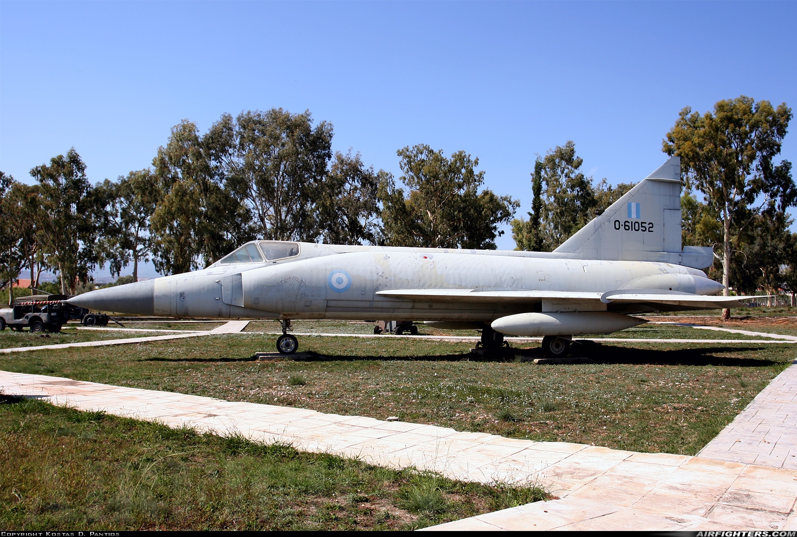 Greece - Air Force Convair F-102A Delta Dagger (8-10) 61052 at Elefsís (LGEL), Greece