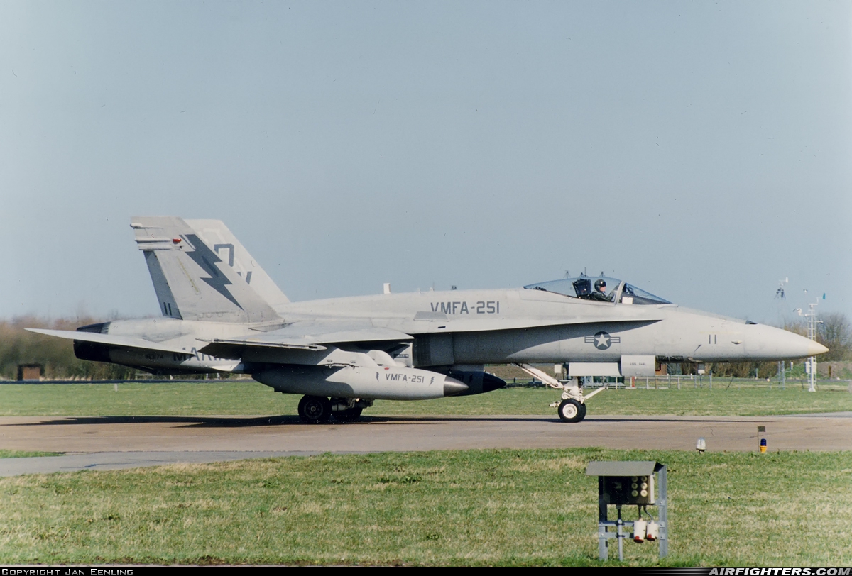 USA - Marines McDonnell Douglas F/A-18A Hornet 163174 at Leeuwarden (LWR / EHLW), Netherlands