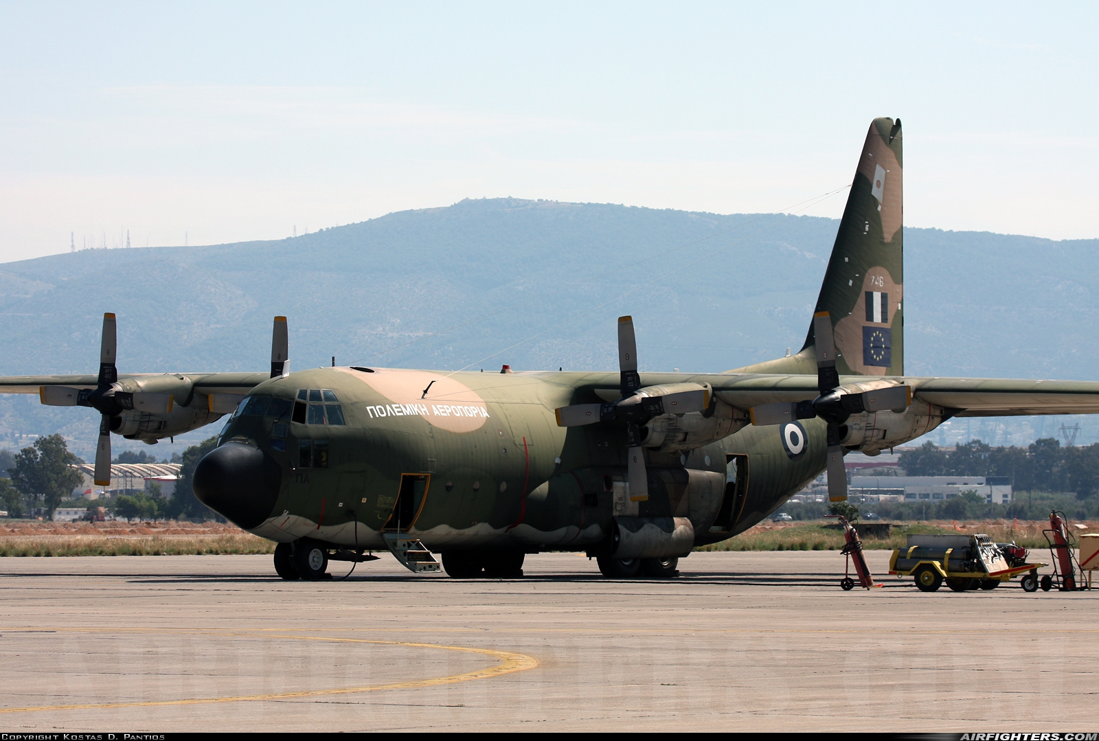 Greece - Air Force Lockheed C-130H Hercules (L-382) 746 at Elefsís (LGEL), Greece