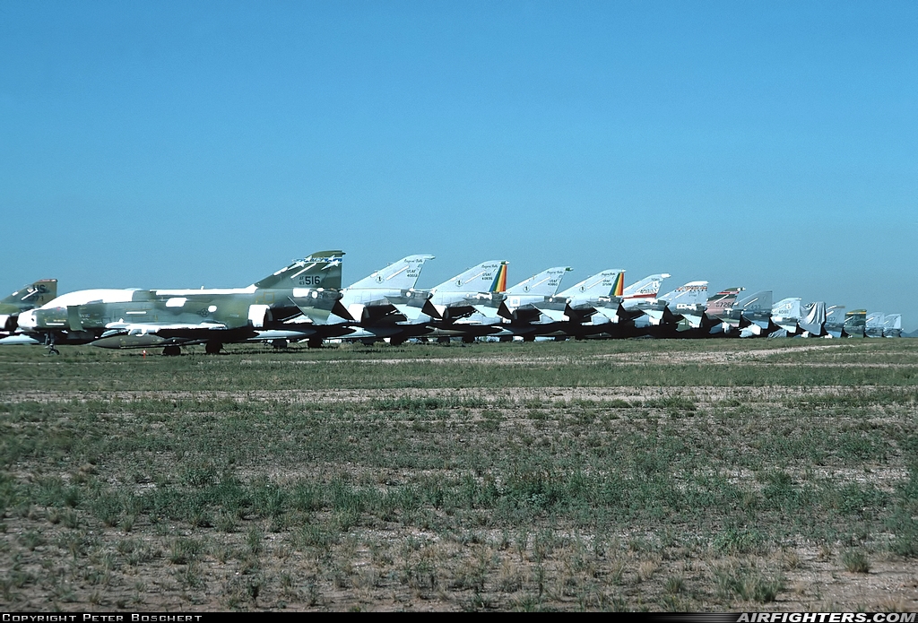 USA - Air Force McDonnell Douglas F-4C Phantom II 63-7516 at Tucson - Davis-Monthan AFB (DMA / KDMA), USA