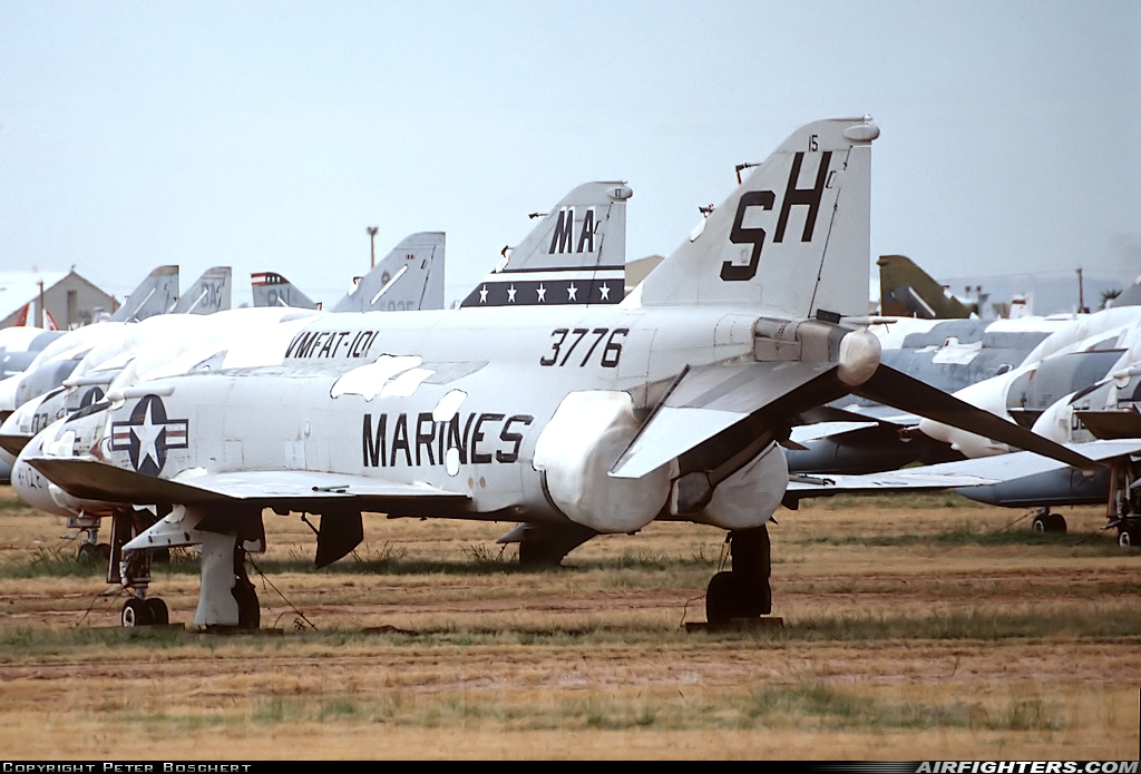 USA - Marines McDonnell Douglas F-4J Phantom II 153776 at Tucson - Davis-Monthan AFB (DMA / KDMA), USA