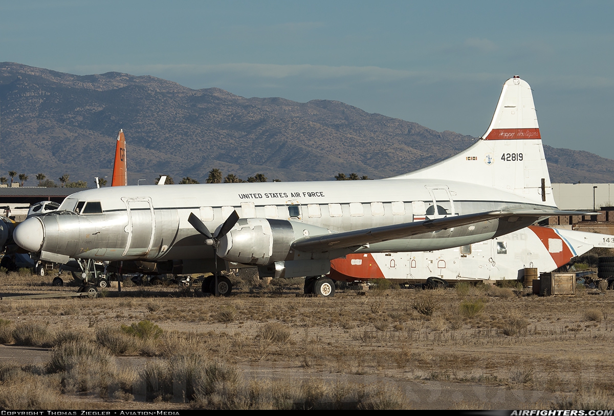 USA - Air Force Convair C-131D 54-2819 at Tucson - Davis-Monthan AFB (DMA / KDMA), USA