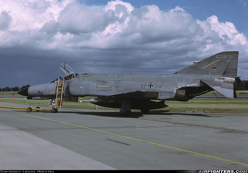 Germany - Air Force McDonnell Douglas F-4F Phantom II 37+50 at Hopsten (Rheine -) (ETNP), Germany