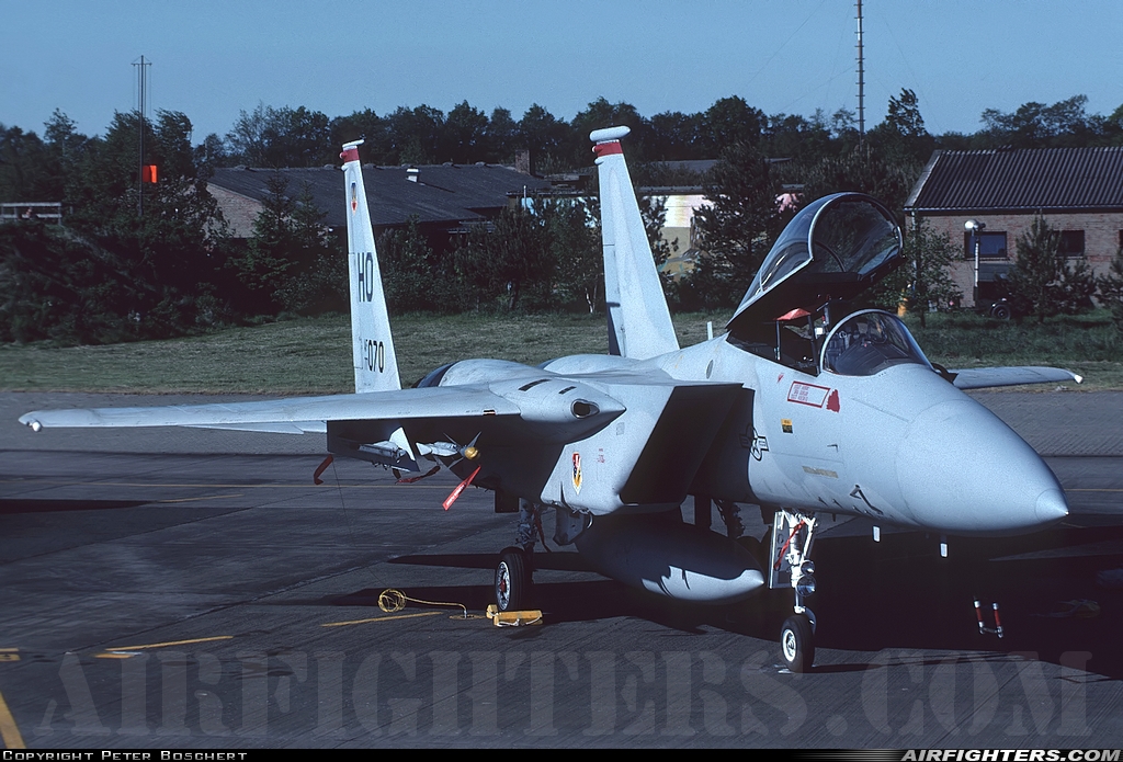 USA - Air Force McDonnell Douglas F-15A Eagle 77-0070 at Wittmundhafen (Wittmund) (ETNT), Germany
