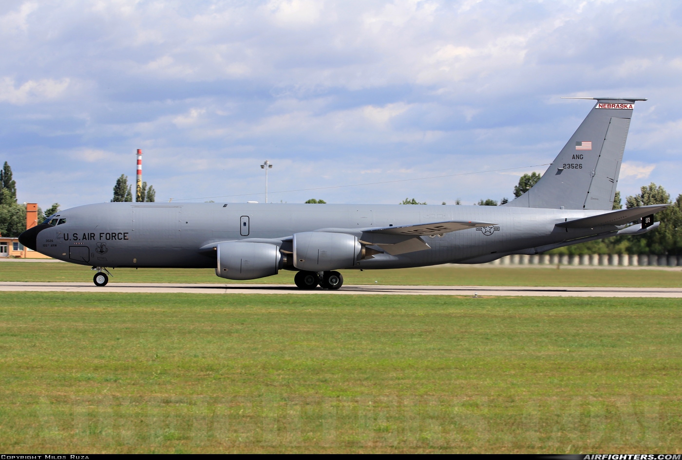 USA - Air Force Boeing KC-135R Stratotanker (717-148) 62-3526 at Pardubice (PED / LKPD), Czech Republic
