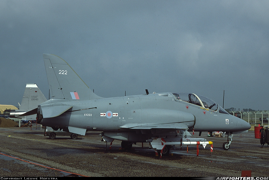 UK - Air Force British Aerospace Hawk T.1A XX222 at Lakenheath (LKZ / EGUL), UK