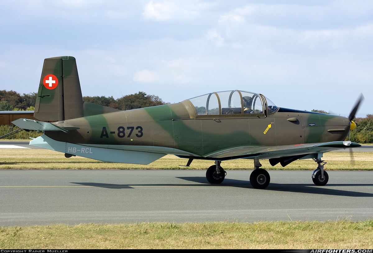 Private - P-3 Flyers Pilatus P-3-05 HB-RCL at Paderborn / Lippstadt (PAD / EDLP), Germany