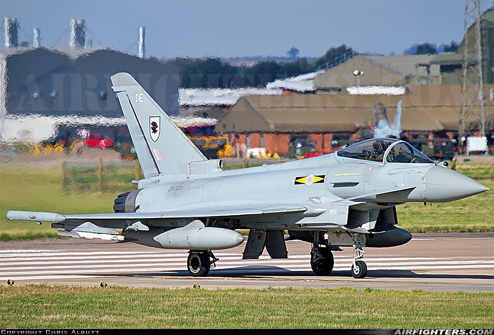 UK - Air Force Eurofighter Typhoon FGR4 ZK305 at Coningsby (EGXC), UK