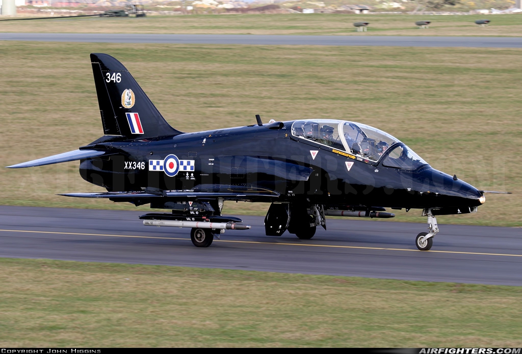 UK - Air Force British Aerospace Hawk T.1A XX346 at Valley (EGOV), UK