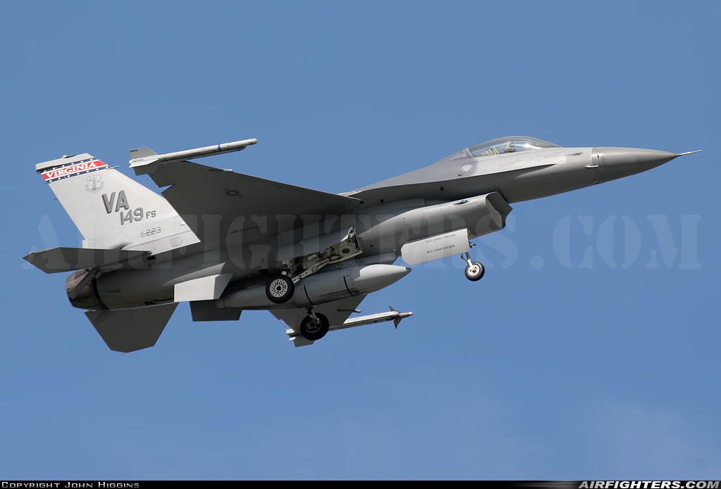 USA - Air Force General Dynamics F-16C Fighting Falcon 86-0223 at Virginia Beach - Oceana NAS / Apollo Soucek Field (NTU / KNTU), USA