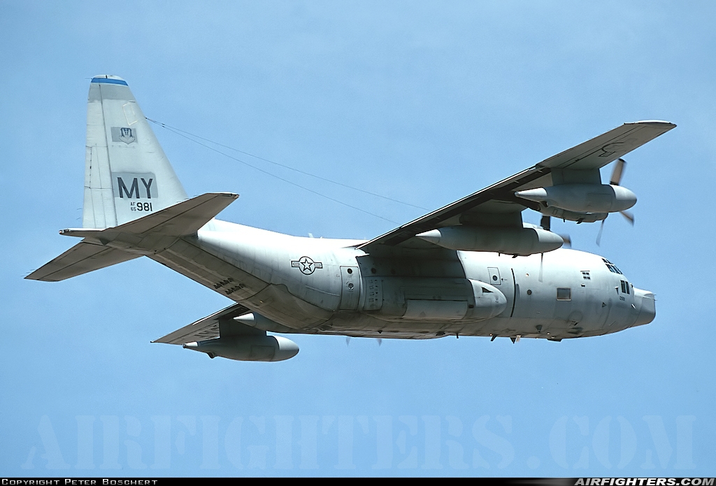 USA - Air Force Lockheed HC-130P Hercules (L-382) 65-0981 at Las Vegas - Nellis AFB (LSV / KLSV), USA