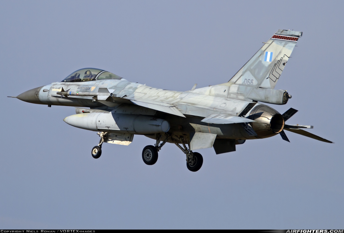 Greece - Air Force General Dynamics F-16C Fighting Falcon 066 at Kleine Brogel (EBBL), Belgium