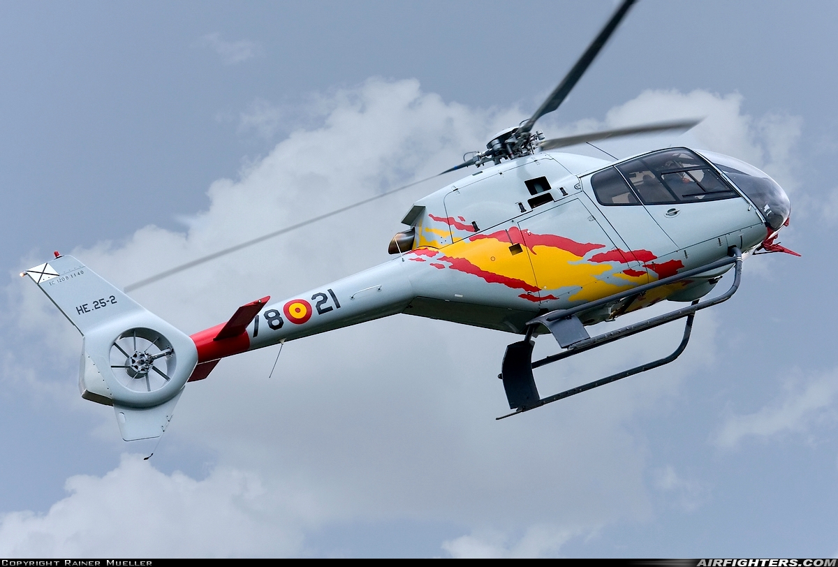 Spain - Air Force Eurocopter EC-120B Colibri HE.25-2 at Breda - Gilze-Rijen (GLZ / EHGR), Netherlands