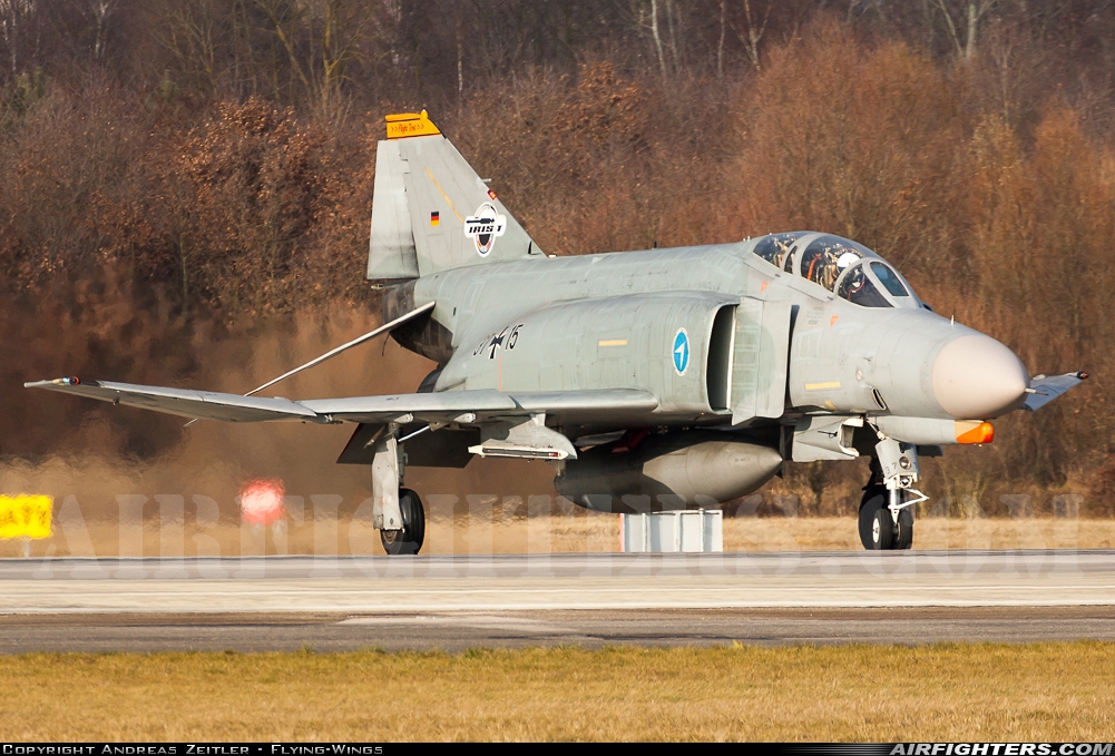 Germany - Air Force McDonnell Douglas F-4F Phantom II 37+15 at Ingolstadt - Manching (ETSI), Germany