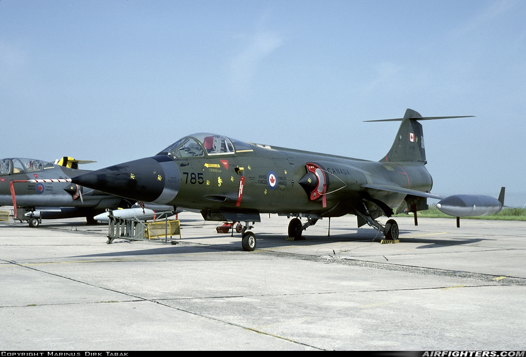 Canada - Air Force Canadair CF-104 Starfighter (CL-90) 104785 at Cambrai - Epinoy (LFQI), France
