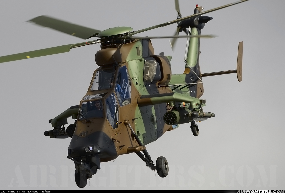 Spain - Army Eurocopter EC-665 Tiger HAD HA.28-07-10008 at Albacete (- Los Llanos) (LEAB), Spain