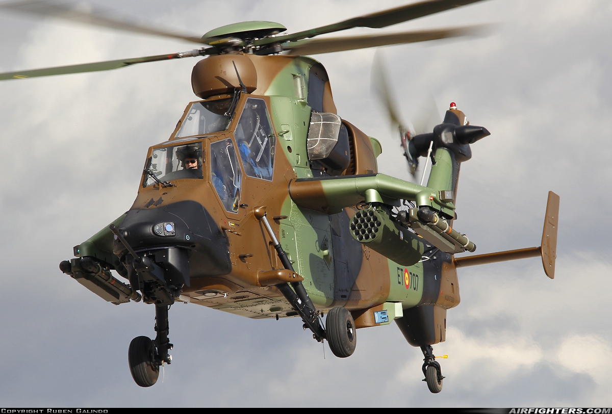 Spain - Army Eurocopter EC-665 Tiger HAD HA.28-07-10008 at Albacete (- Los Llanos) (LEAB), Spain