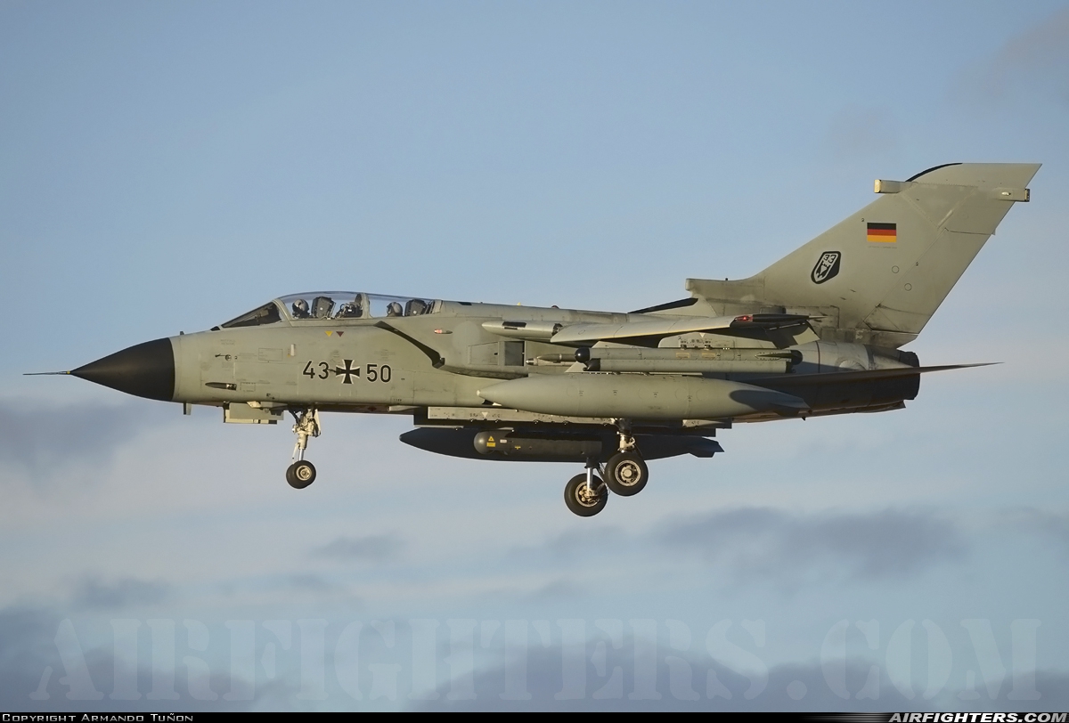 Germany - Air Force Panavia Tornado IDS 43+50 at Albacete (- Los Llanos) (LEAB), Spain