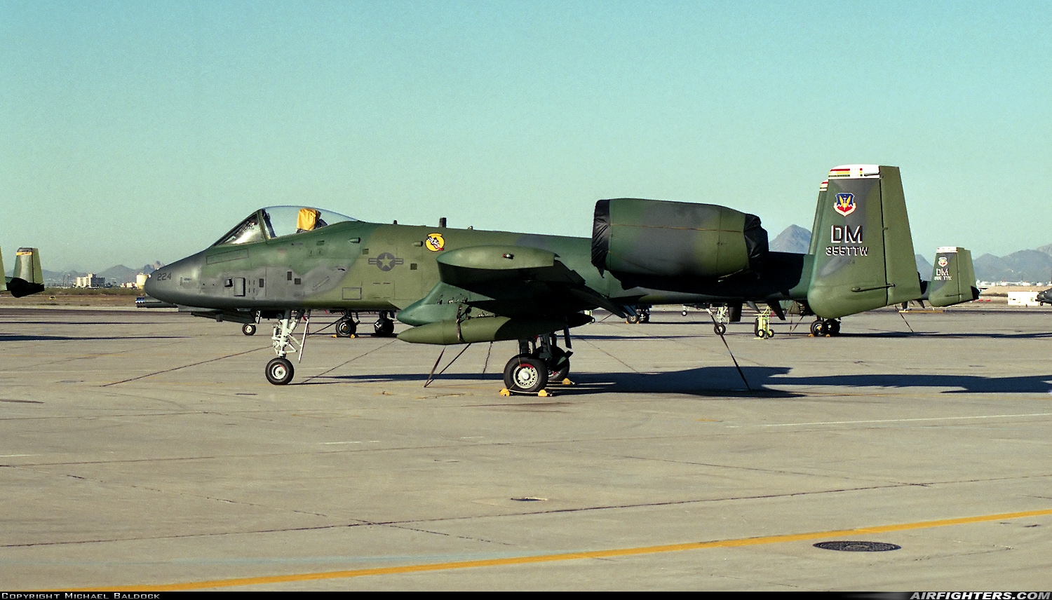 USA - Air Force Fairchild OA-10A Thunderbolt II 77-0224 at Tucson - Davis-Monthan AFB (DMA / KDMA), USA