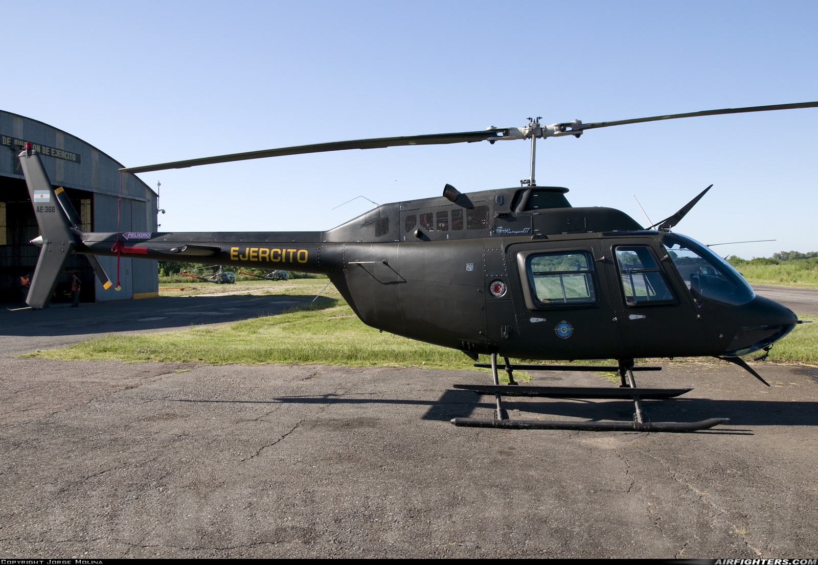 Argentina - Army Bell 206B-3 JetRanger III AE-368 at Buenos Aires - Campo de Mayo (CPO / SADO), Argentina