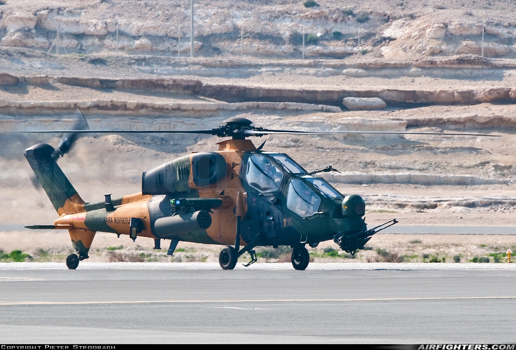 Türkiye - Army Agusta Westland / TAI T-129A ATAK 13-1005 at Sakhir Air Base (OBKH), Bahrain