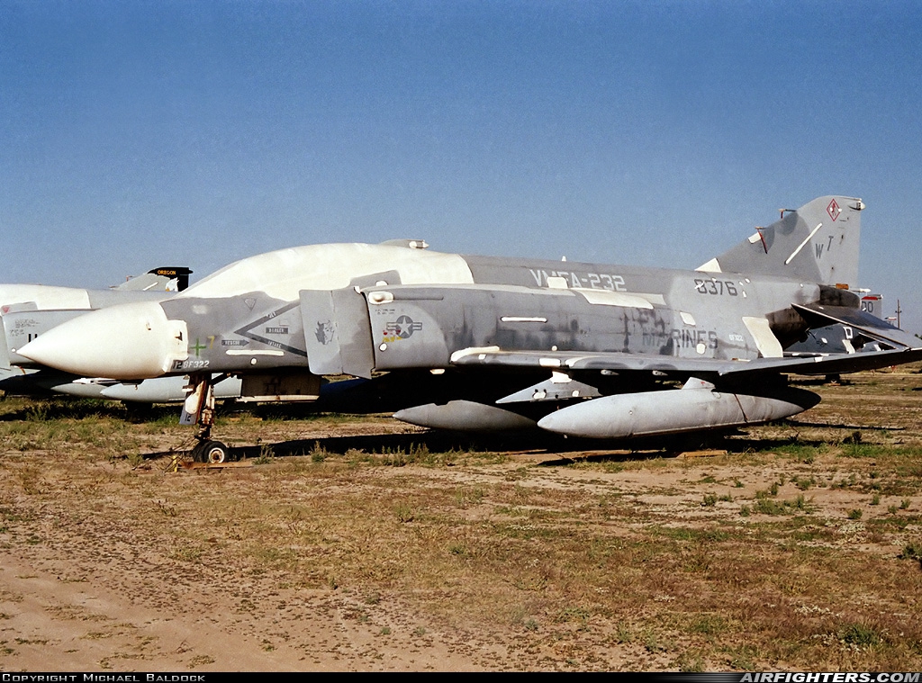 USA - Marines McDonnell Douglas F-4S Phantom II 158376 at Tucson - Davis-Monthan AFB (DMA / KDMA), USA