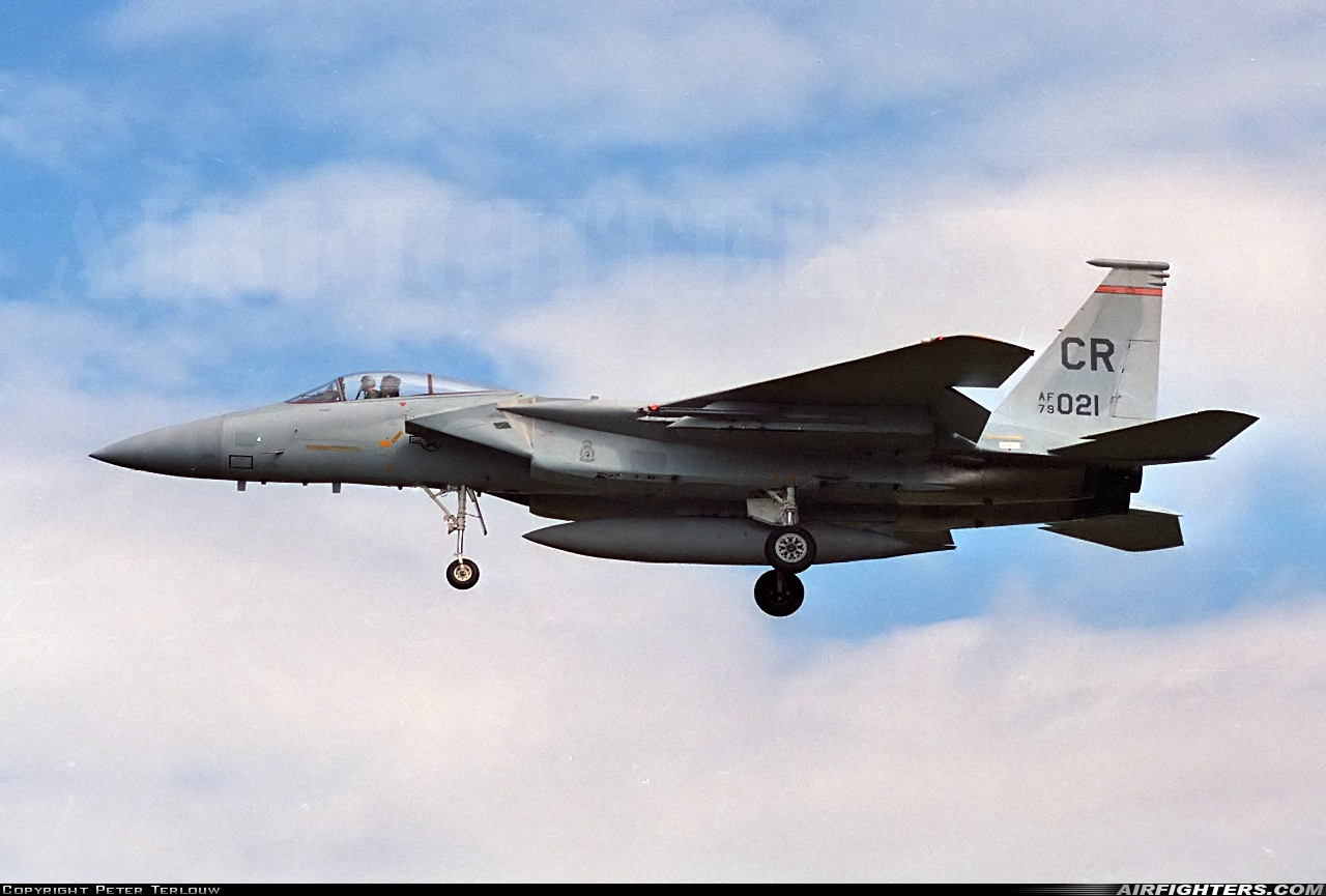 USA - Air Force McDonnell Douglas F-15C Eagle 79-0021 at Utrecht - Soesterberg (UTC / EHSB), Netherlands