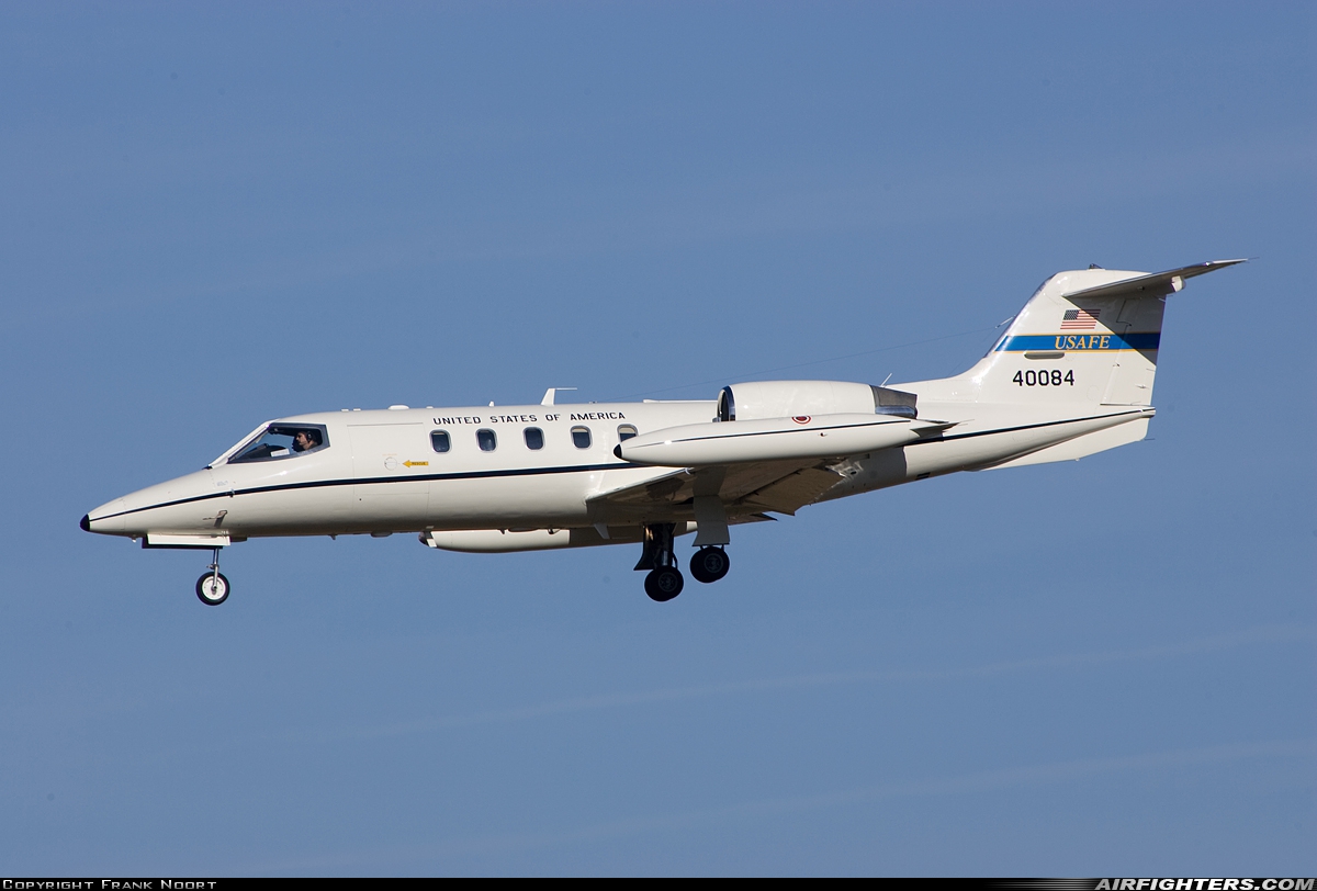 USA - Air Force Learjet C-21 (35) 84-0084 at Ramstein (- Landstuhl) (RMS / ETAR), Germany