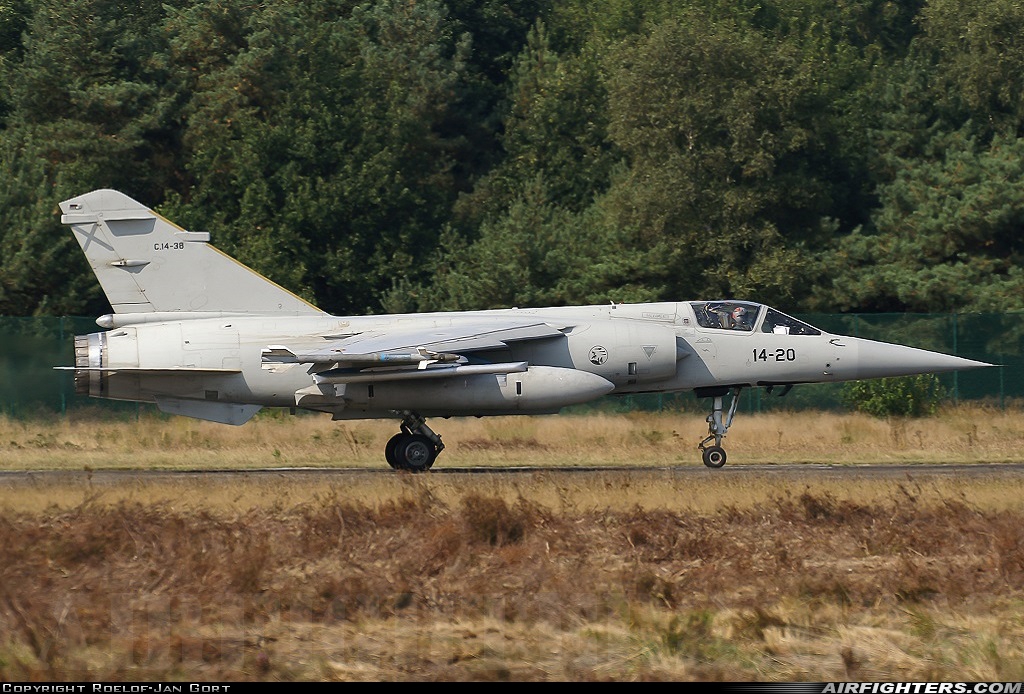 Spain - Air Force Dassault Mirage F1M C.14-38 at Kleine Brogel (EBBL), Belgium