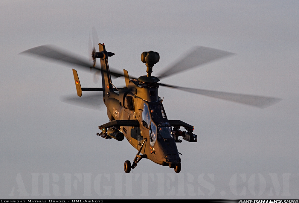 Germany - Army Eurocopter EC-665 Tiger UHT 74+37 at Donauwörth (EDPR), Germany