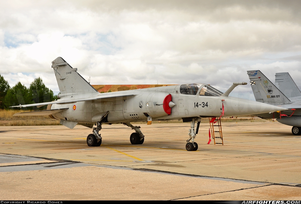 Spain - Air Force Dassault Mirage F1M C.14-60 at Albacete (- Los Llanos) (LEAB), Spain