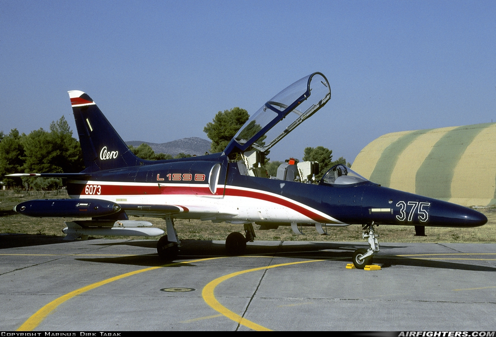 Company Owned - Aero Vodochody Aero L-159B ALCA 6073 at Tanagra (LGTG), Greece