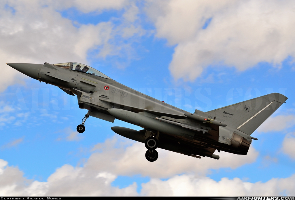 Italy - Air Force Eurofighter F-2000A Typhoon (EF-2000S) MM7311 at Albacete (- Los Llanos) (LEAB), Spain